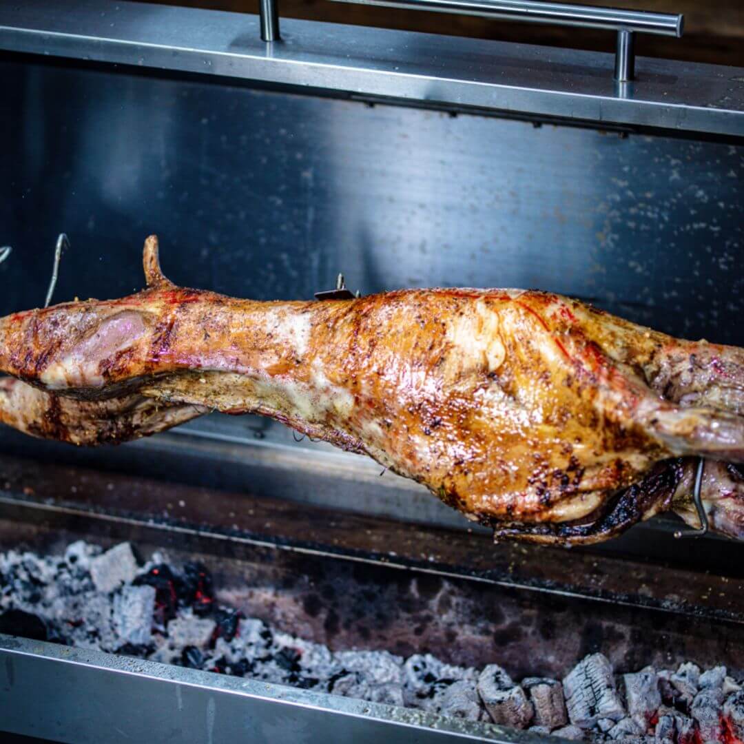 How to Balance a Lamb on a Spit Roaster – BBQ Spit Rotisseries