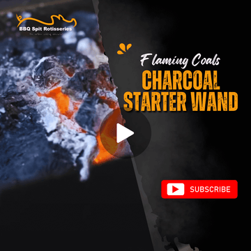 Charcoal Starter Wand | Flaming Coals