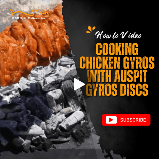 Cooking Chicken Gyros With Auspit Gyros Discs