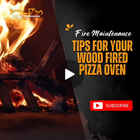 Fire Maintenance Tips for your Wood Fired Pizza Oven