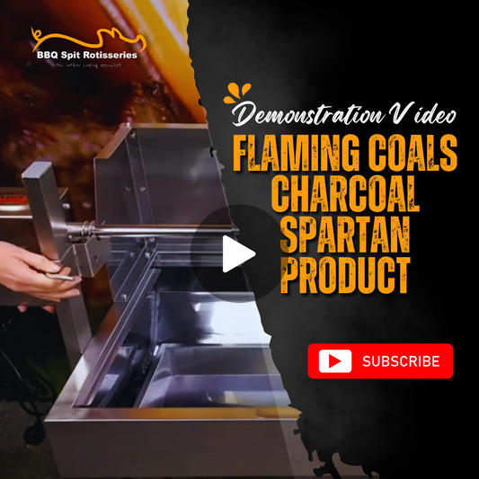 Flaming Coals Charcoal Spartan Product Demonstration Video