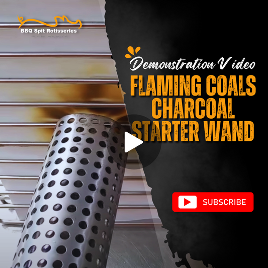 Flaming Coals Charcoal Starter Wand Product Demonstration Video