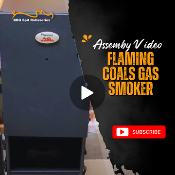 Flaming Coals Gas Smoker Assembly Video