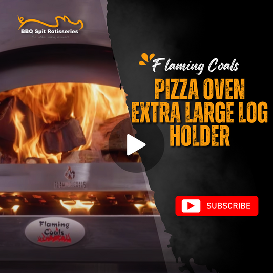 Flaming Coals Pizza Oven Extra Large Log Holder