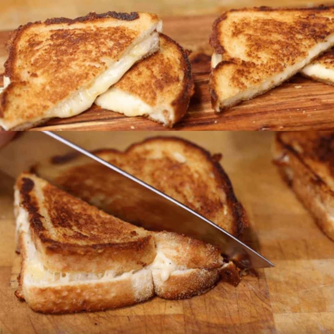 The Perfect Grilled Cheese Sandwich Recipe using a Weber Kettle – BBQ ...