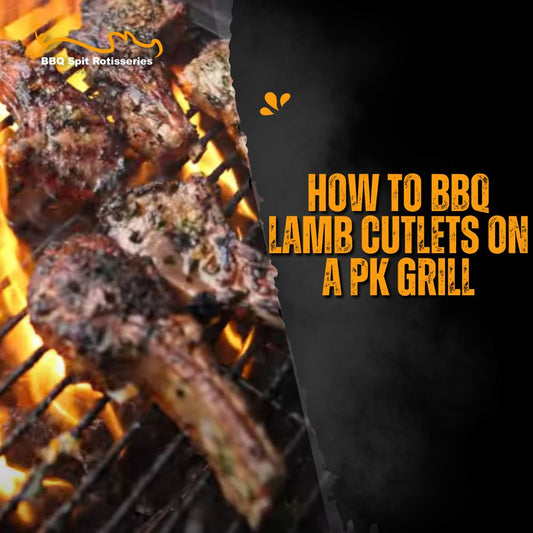 How to BBQ Lamb Cutlets on a Pk Grill