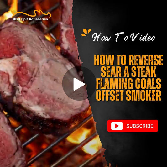 How to Reverse Sear a Scotch Fillet using the Flaming Coals Offset Smoker