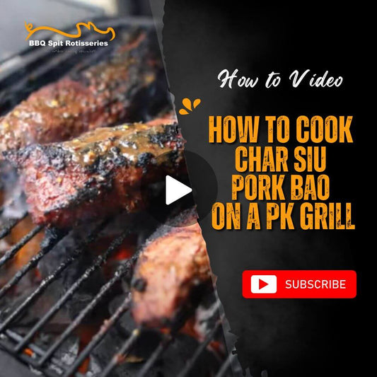 How to cook Char Siu Pork Bao on a PK Grill