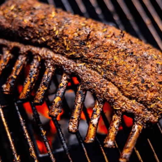 How to grill Lamb on a Kettle BBQ