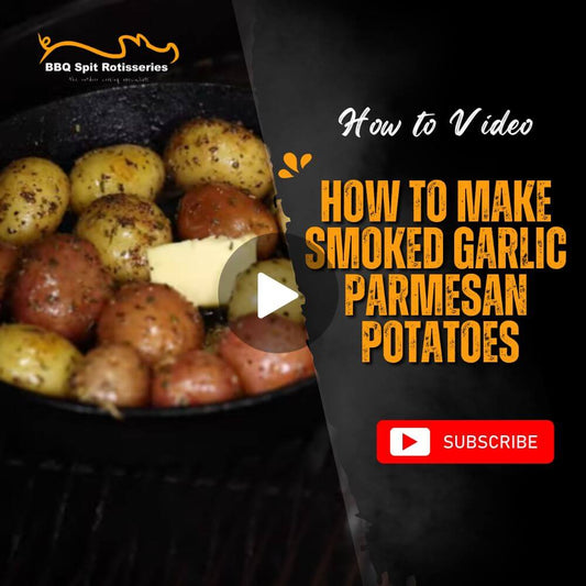 Smoked Potatoes | How to make Smoked Garlic Parmesan Potatoes