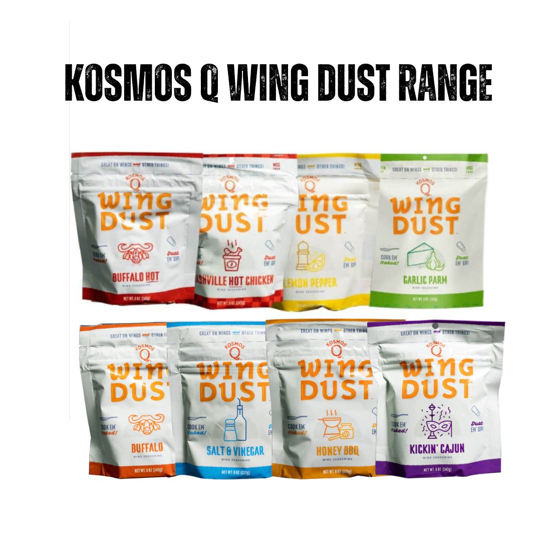 Kosmos Q Wing Dust Range: Elevate Your Wings with Flavourful Seasonings ...