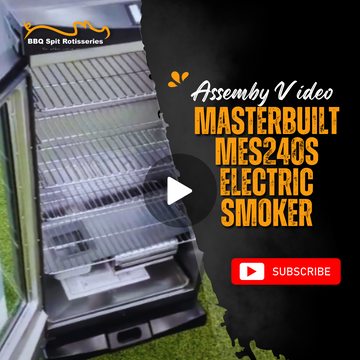 Masterbuilt MES240S Electric Smoker Assembly Video