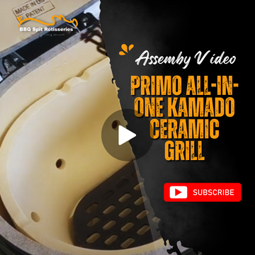 Primo All-in-one Kamado Ceramic Grill Assembly Video