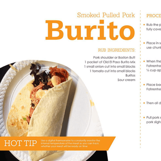 Smoked Pulled Pork Burito Recipe