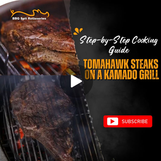 Tomahawk Steaks on a Kamado Grill: Step-by-Step Cooking Guide