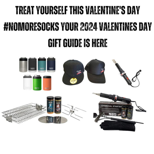 Treat yourself this Valentine's Day #NOMORESOCKS Your 2024 Valentines Day Gift Guide is here