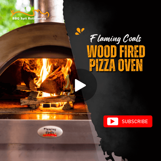 Wood Fired Pizza Oven | Flaming Coals