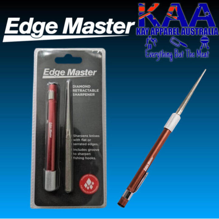 Retractable Pocket Diamond Knife Sharpener - Edge Master