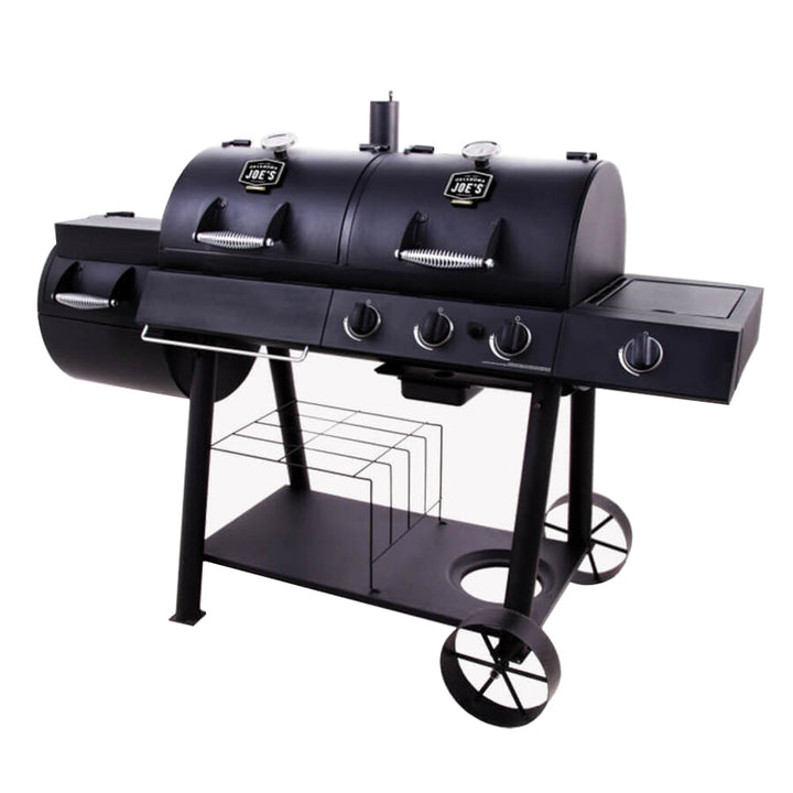 Longhorn Combo Charcoal Gas Smoker Grill by Oklahoma Joe's