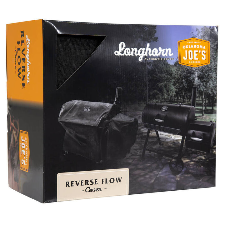 Longhorn Reverse Flow Smoker Cover for Oklahoma Joe's Smoker