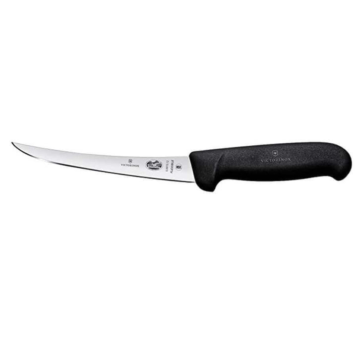 Boning Knife - Curved Safety Grip with Narrow Blade by Victorinox