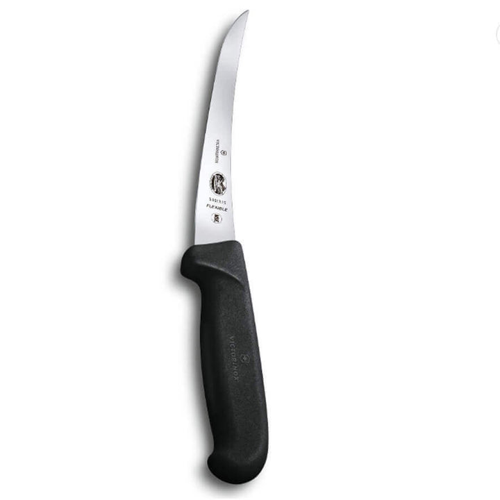 Boning Knife - Curved Safety Grip with Narrow Blade by Victorinox
