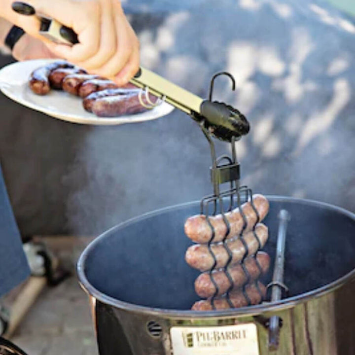Sausage Hot Dog and Bratwurst Hanger for Pit Barrel Cooker