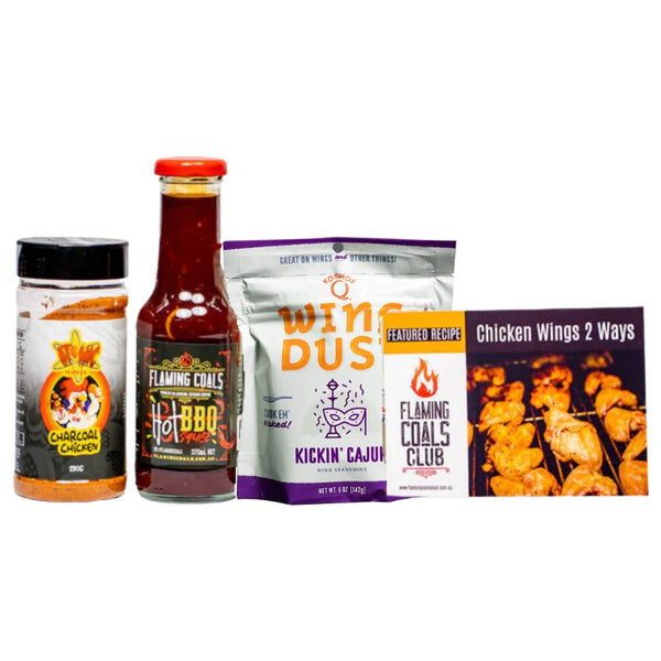 Atomic Charcoal Chicken Rub and Sauce Combo Pack