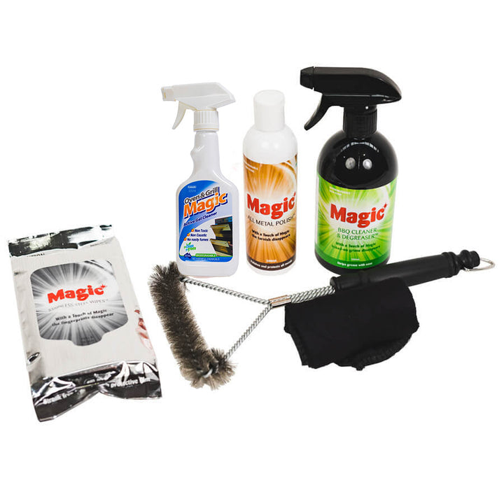 BBQ Cleaning Kit Combo Pack by Magic