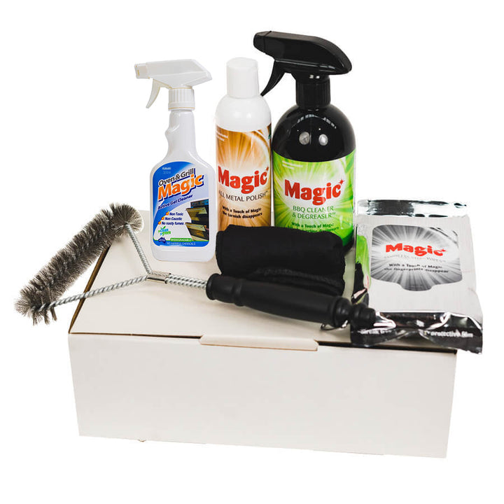 BBQ Cleaning Kit Combo Pack by Magic