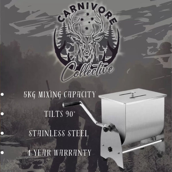 Carnivore Collective 5kg Tilt Meat Mixer