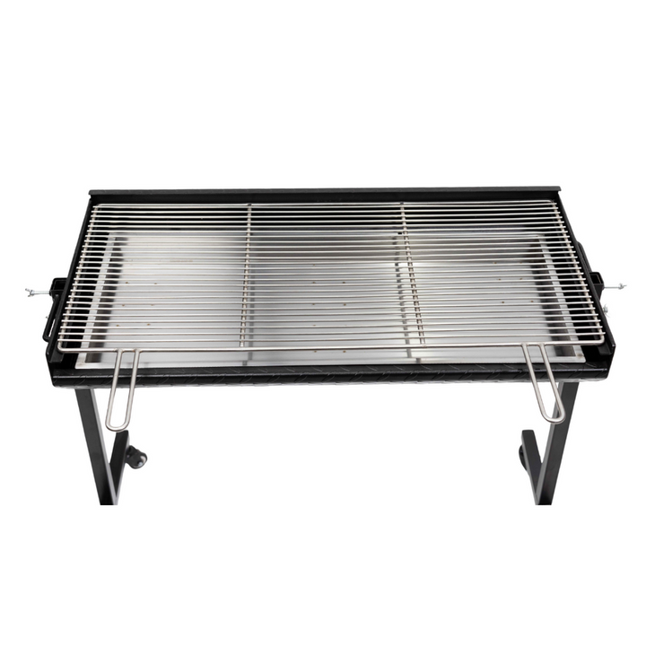 Charcoal BBQ with Stainless Steel Grill by Flaming Coals