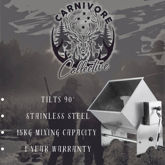 Carnivore Collective 15kg Tilt Meat Mixer