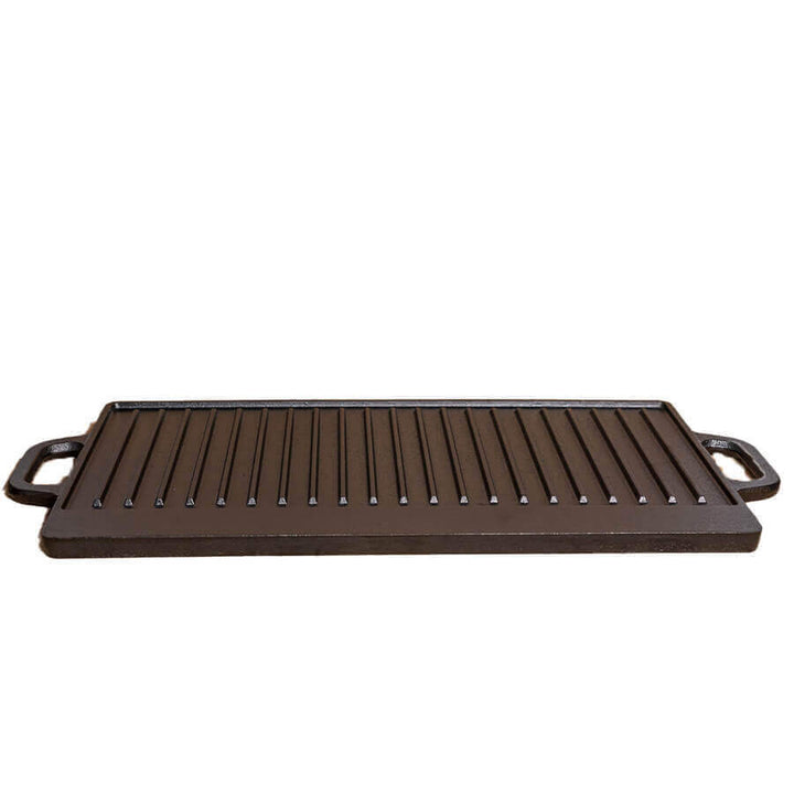 Cast Iron Griddle Hotplate 50 x 25cm by Flaming Coals