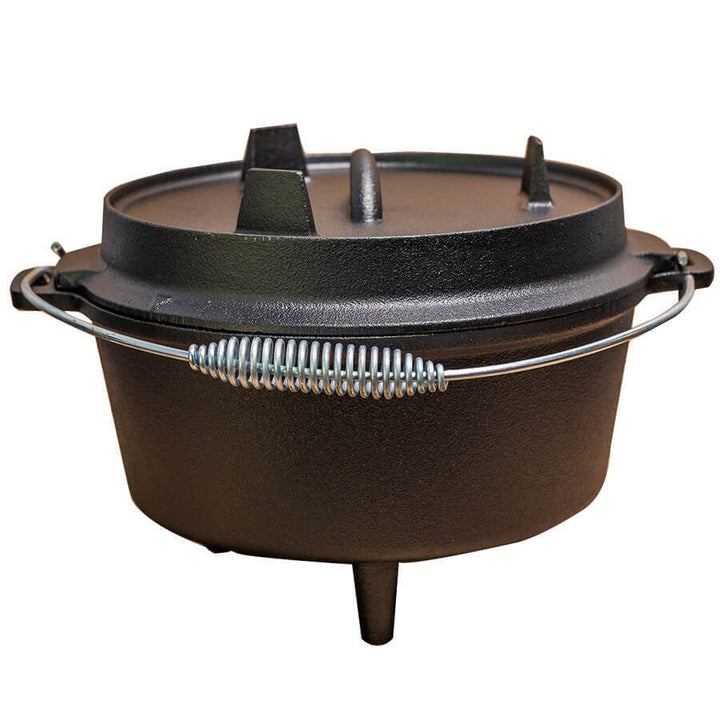 Cast Iron Dutch Oven & Skillet 4.5qt by Flaming Coals