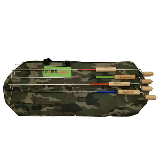 Firebuggz Fire Fishing Pole Bag - Camo