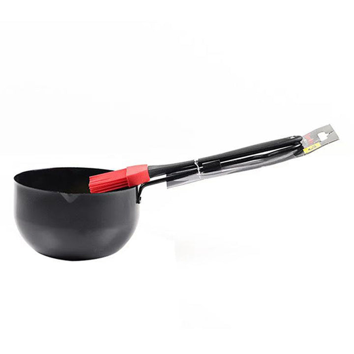 BBQ Sauce Pot with Basting Brush