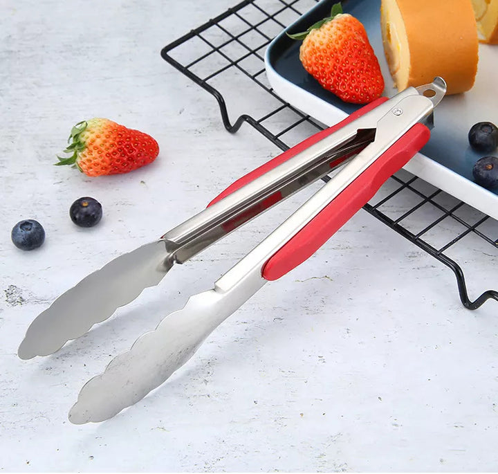 Stainless Steel BBQ Tongs