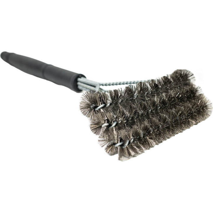 BBQ Grill Brush with Triple Stainless Steel Wire Brush Head Bristles
