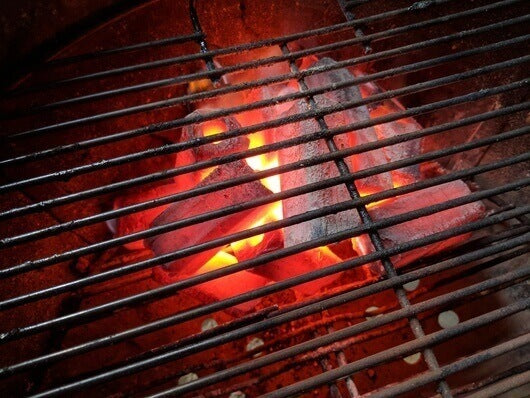 HotRods Charcoal Briquettes - Flaming Coals
