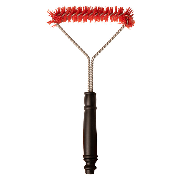 Flaming Coals BBQ Stainless Steel Grill Brush Nylon Bristles