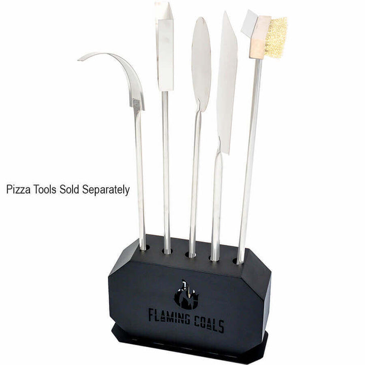 Pizza Oven Tool Stand - Flaming Coals