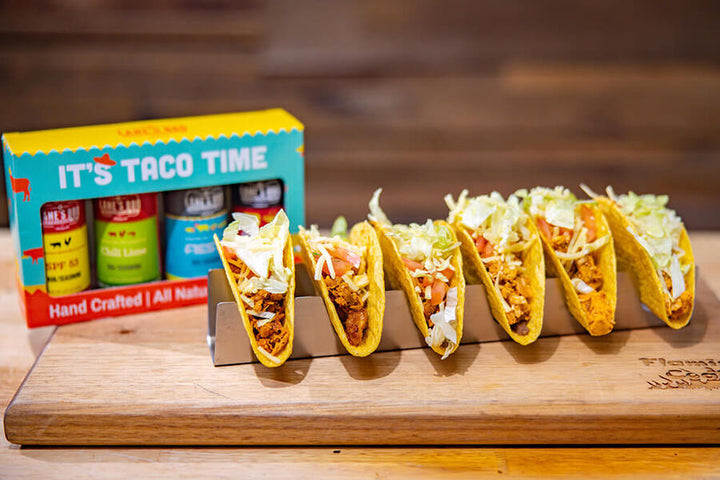 Taco Rubs and Taco Holder Combo Pack