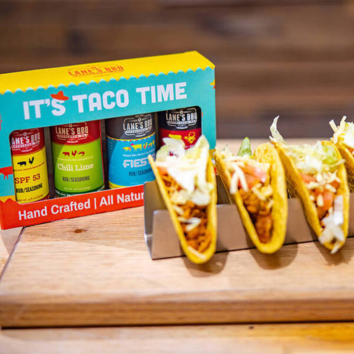 Taco Rubs and Taco Holder Combo Pack