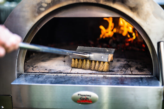 Pizza Oven Tool Set with Stand - Flaming Coals