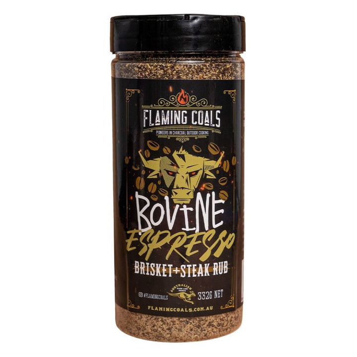 Bovine Espresso Brisket BBQ Rub 332g - Flaming Coals