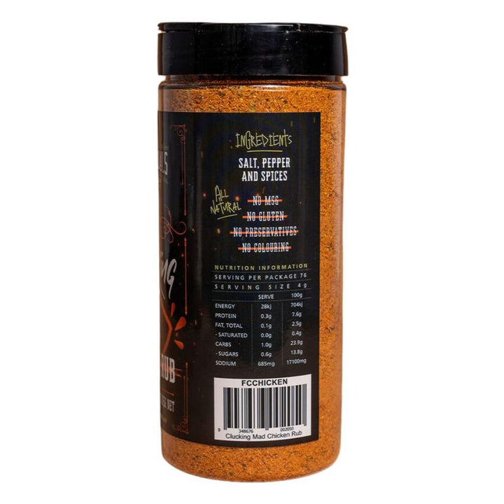 Clucking Mad Chicken Rub - Flaming Coals