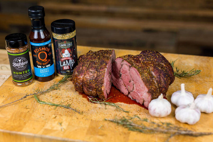 Roast Lamb Rub and Sauce Combo Pack