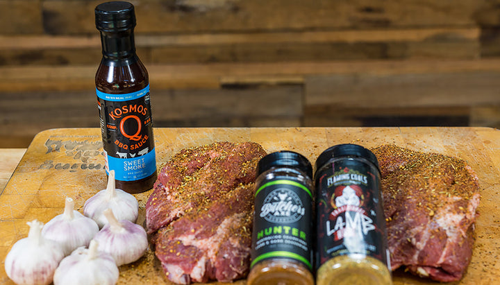 Roast Lamb Rub and Sauce Combo Pack