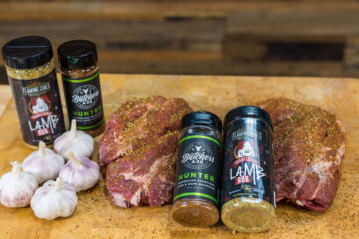 Roast Lamb Rub and Sauce Combo Pack